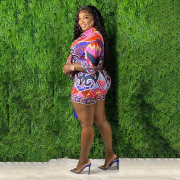 SUMMERTIME FINE MINI SHORTS SET